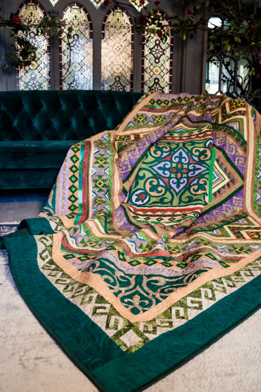 Qūraq qūrau – patchwork technique